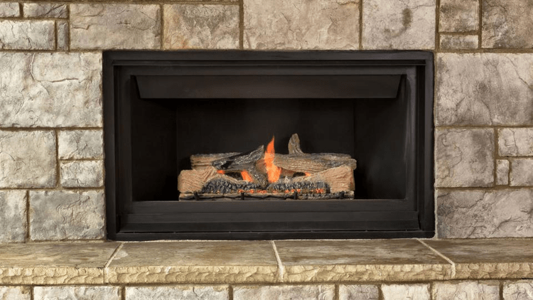 Gas fireplace insert